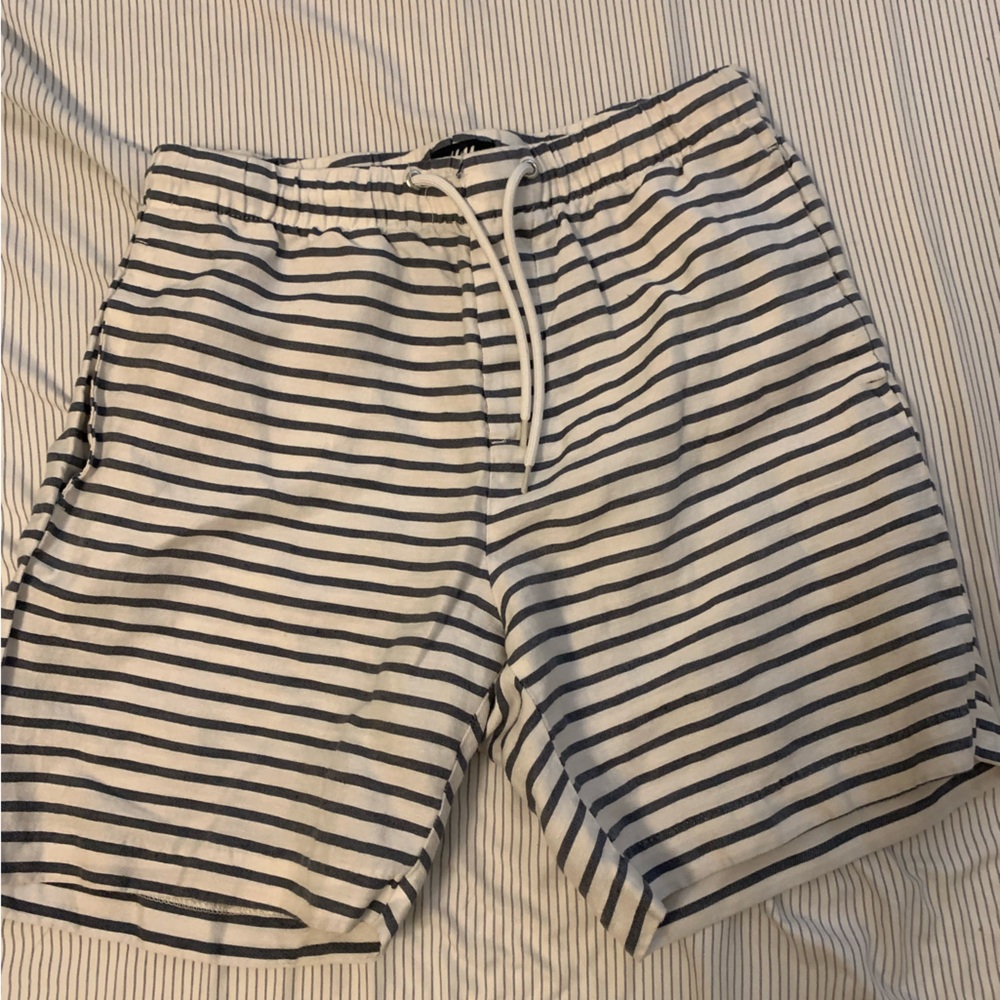 H&M striped shorts size 30R